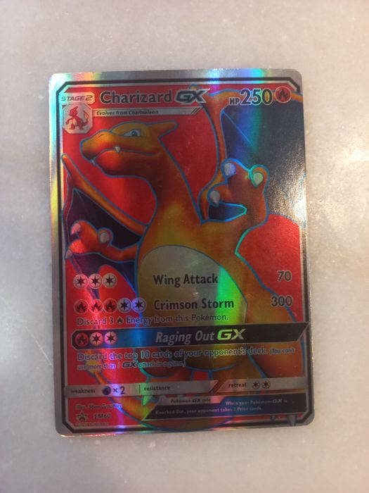 Carta do charizard