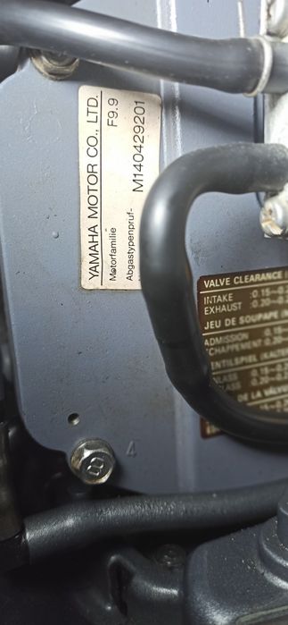 Silnik Zaburtowy Yamaha FT 9.9 AEH - Uciągowy, stopa L