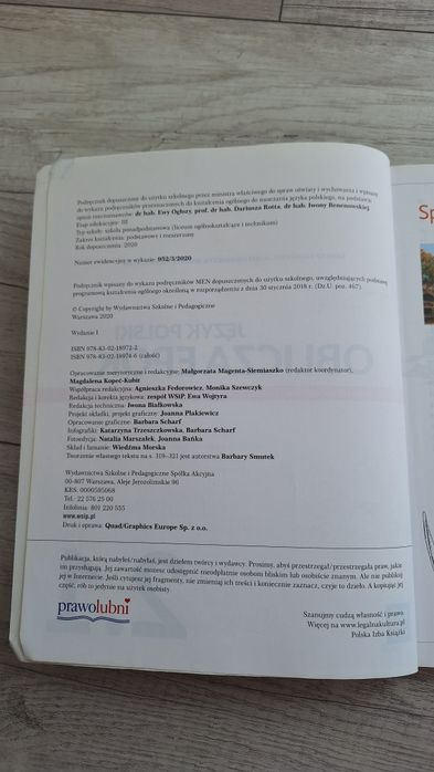 Język Polski Oblicza epok 2.1