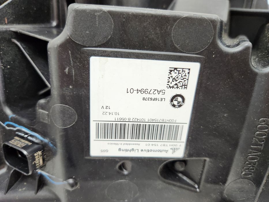 Фара права BMW X5 X6 G05 G06 2019-2023 USA
