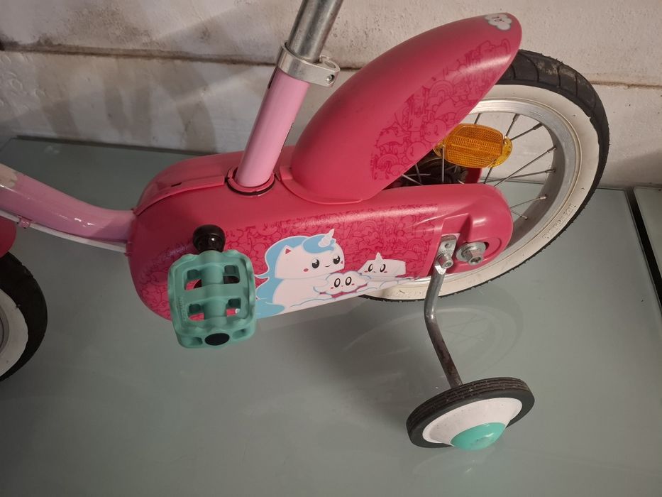 BICICLETA 14 POLEGADAS 500 UNICORN B'TWIN 3-5 ANOS
2015