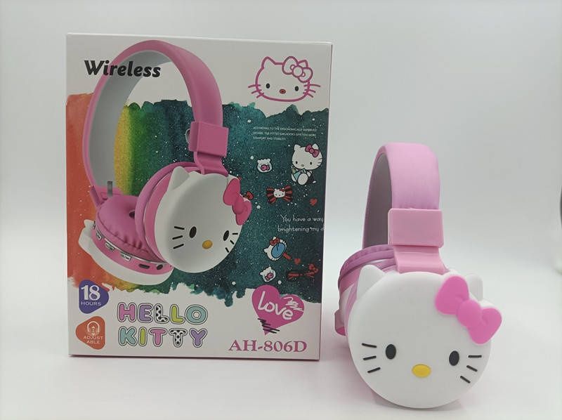 навушники hello kitty