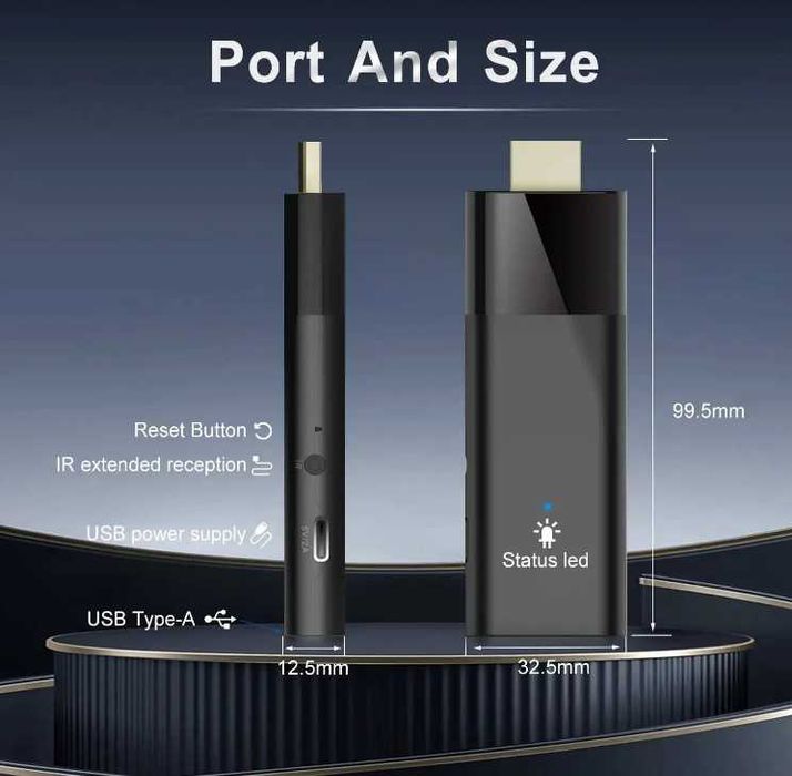 TV Stick 4K (Android - 4K - 2 GB RAM - Wi-Fi)