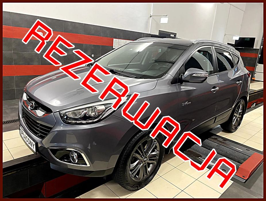 Hyundai ix35 nawigacja ledy podgrzewane fotele kamera cofania