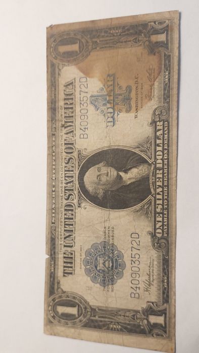 1 dolar ameryka 1923