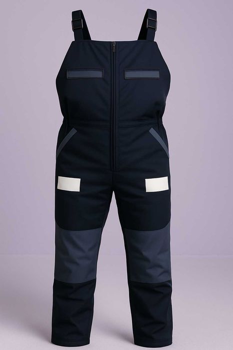 Полукомбинезон робочий теплый спецодяг рабочая спецовка комбинезон