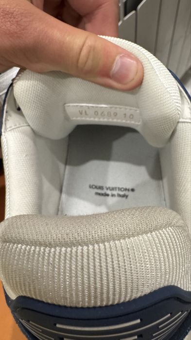 Buty Louis Vuitton Trainer Blue