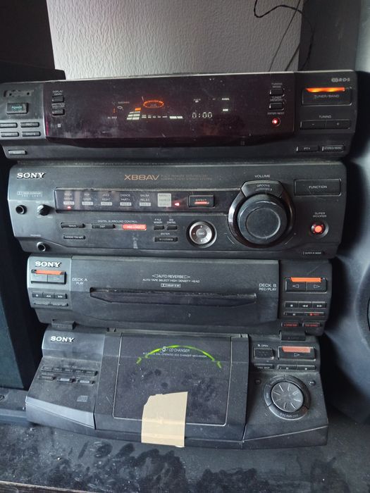 Aparelhagem Sony vintage