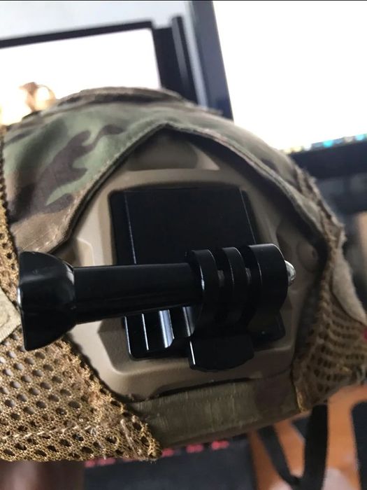 Крепление на военный шлем для екшн камеры гоу про GoPro Hero NVG Mount