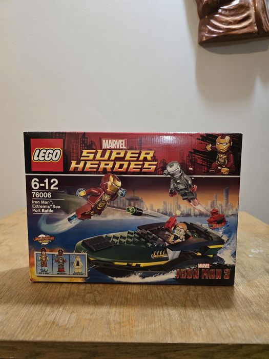 Lego Marvel 76006 Bitwa o port Extremis nowy zestaw klocków