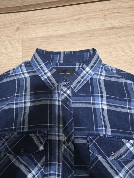 Niebieska bawełniana koszula diverse