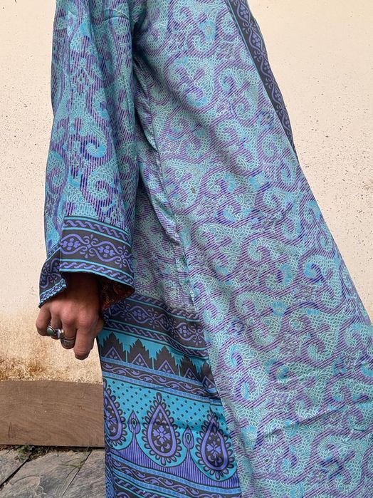 Kimono narzutka plaszcz Indie boho