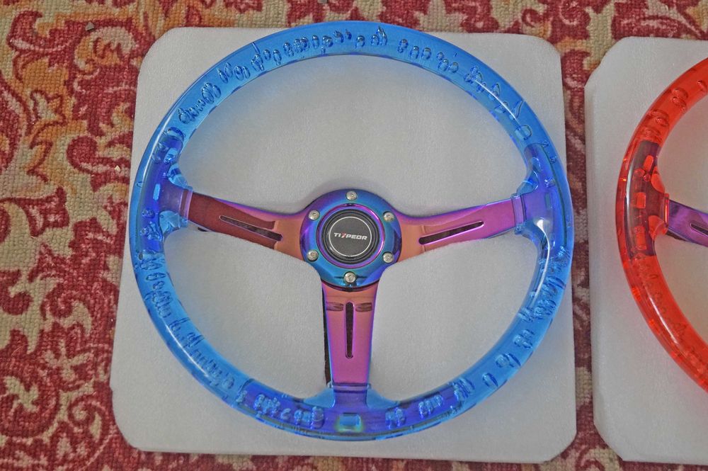 Спортивный акриловый руль 350мм (вынос 70мм)