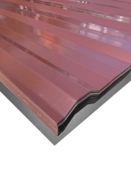 Blacha Trapezowa T-18 Brązowa  POŁYSK od ręki