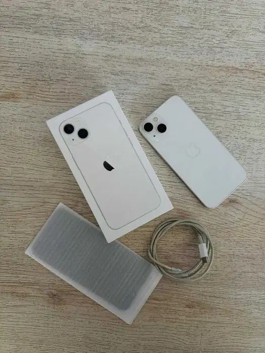 iPhone 13 128GB Biały  Idealny stan | Face ID | Komplet