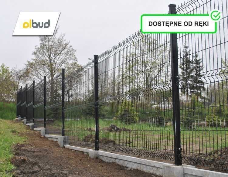 Ogrodzenie panelowe cena 1mb 1530 GRAFIT panel ogrodzeniowy 3D fi 4mm Lębork