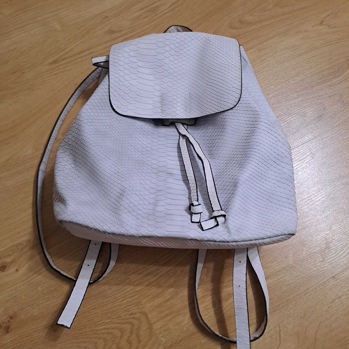 Plecak damski miejski skóra węża