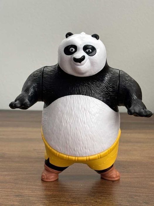 Boneco de ação Burger King Kung Fu Panda 4 Po brinquedo