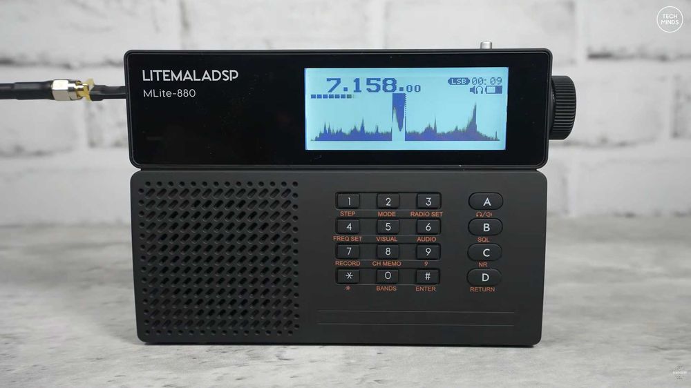LiteMalaDSP MLite-880 Malahiteam SDR радіоприймач SSB LW MW SW FM AVIA