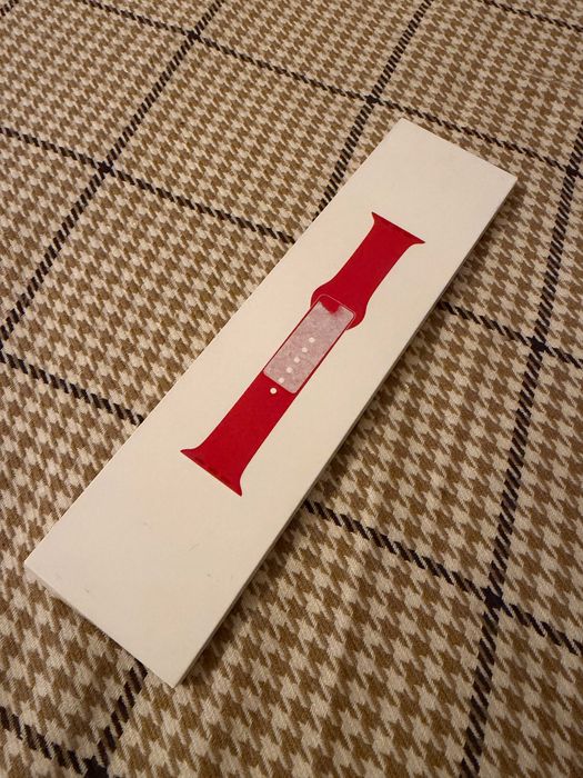 Bracelete Apple Watch original – vermelha