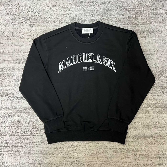 Чорний світшот Maison Margiela/Кофта Маржела / Свитшот Margiela XS-XXL