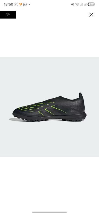 Adidas Predator League Laceless Turf Boots (Tam. 40 2/3) - Novas