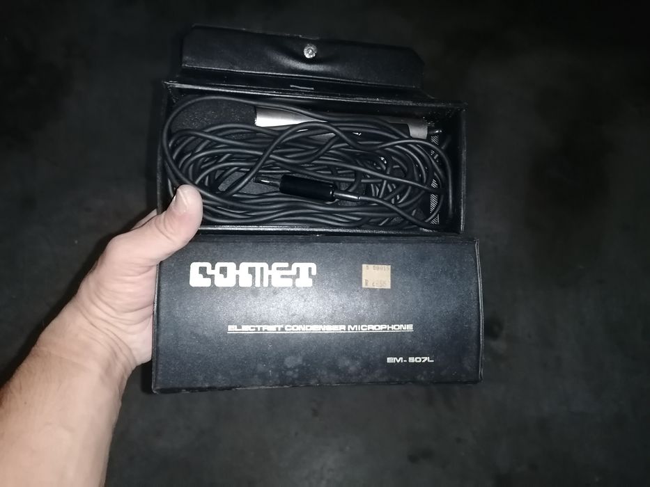Microfones vintage novos437071960029286403