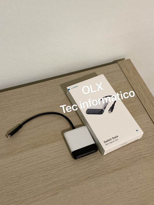 Placa de captura Nintendo Switch Dock Hagibis