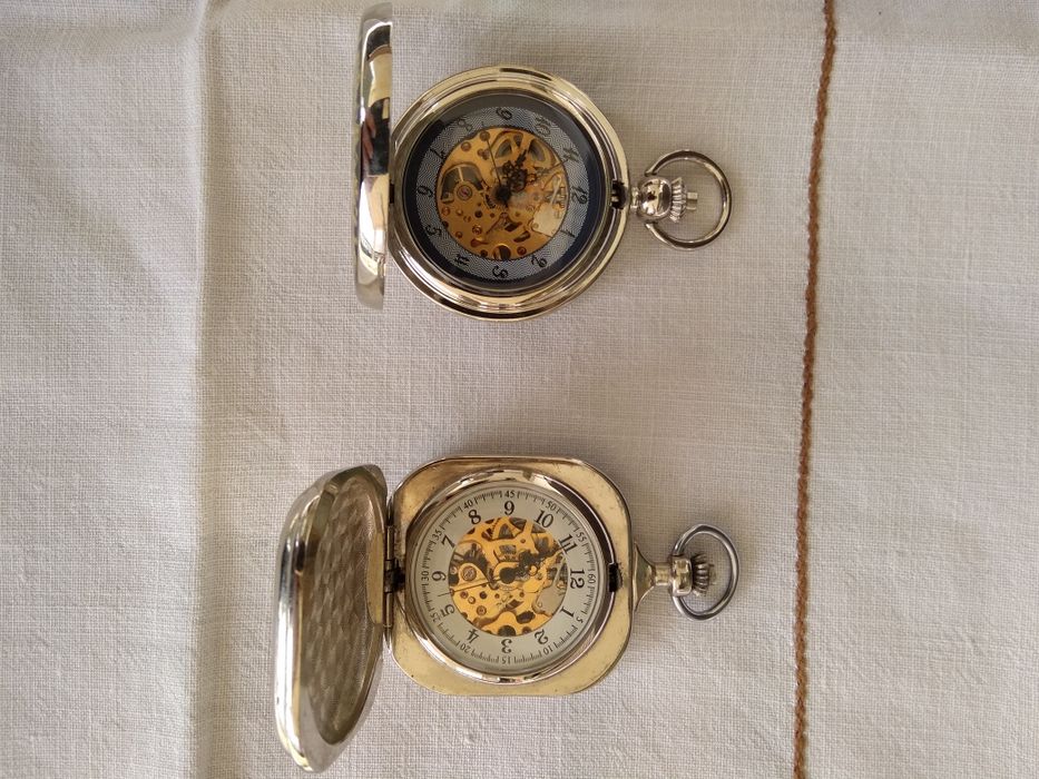 Relógio mecânico de bolso