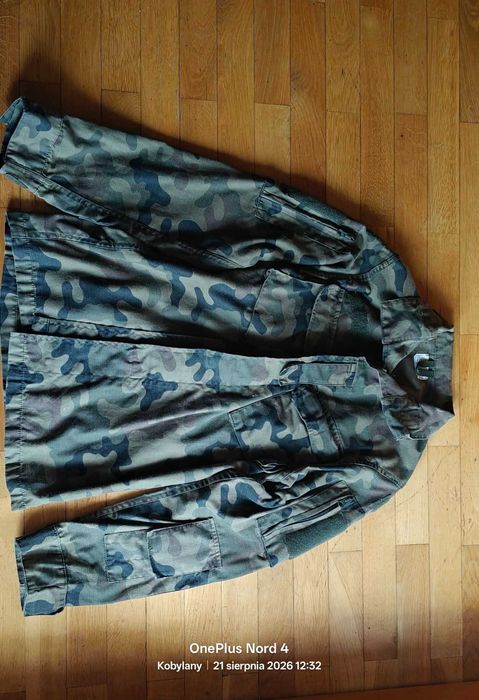 Mundur WZ10 bluza rozm. S, spodnie rozm. M