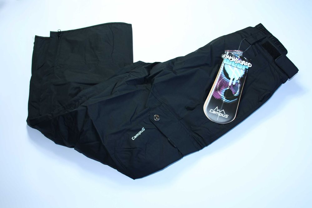 Męskie spodnie snowboardowe Campus Hermes PTS czarny XL