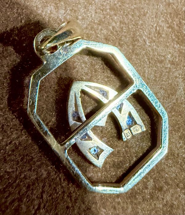 Medalha para fio em ouro 19.2k