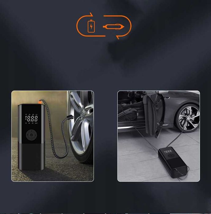 Kompresor samochodowy bezprzewodowa pompka CZK-3690