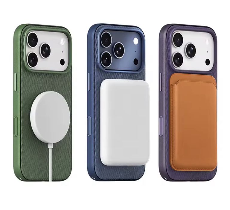 Чехол TechWoven на iPhone 18 Pro Mах/18 Pro, 17 Pro Max/17 Pro c MagSafe, с анимацией, Full Cover Camera Button
