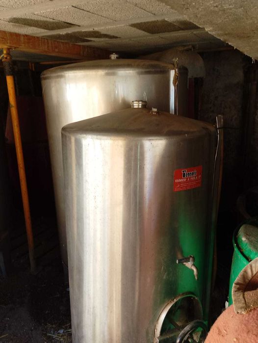 Cubas em inox 350L e 1000L