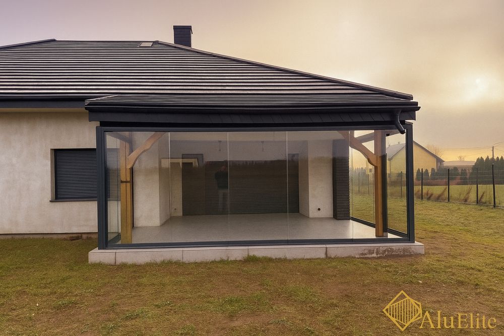 Zadaszenia tarasow pergole zaszklenia ogrody zimowe