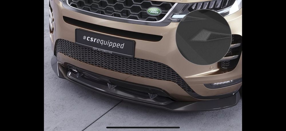 Spoiler frente de rang rover evoque novo  L551