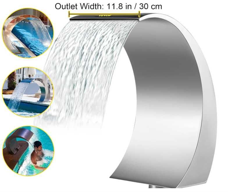 Fonte Cascata para Piscina
