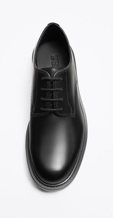 Шкіряні туфлі Zara