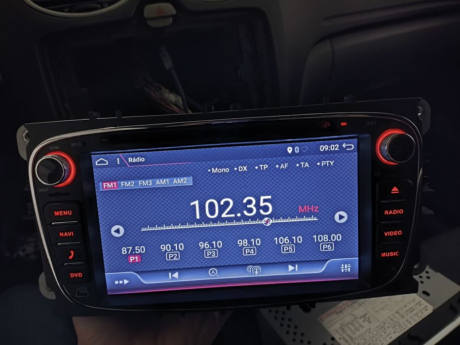 Rádio android ford