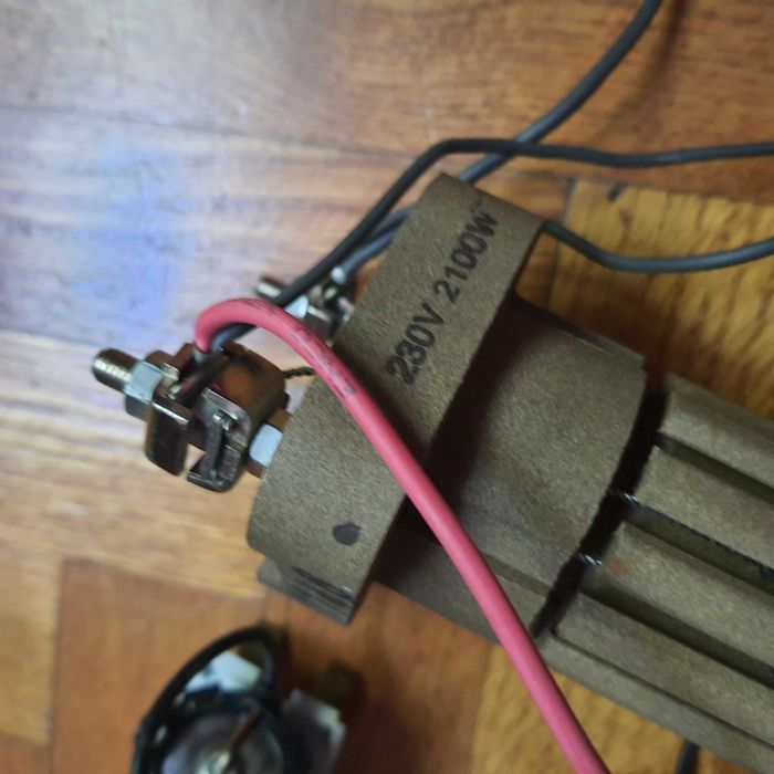 Сухой тен 2100W и термостат от бойлера Atlantic VM 50 S3 C