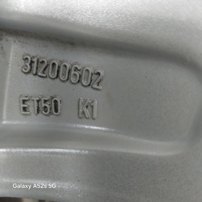 Felgi aluminiowe Volvo V60 S60  7Jx17 et50   31200602