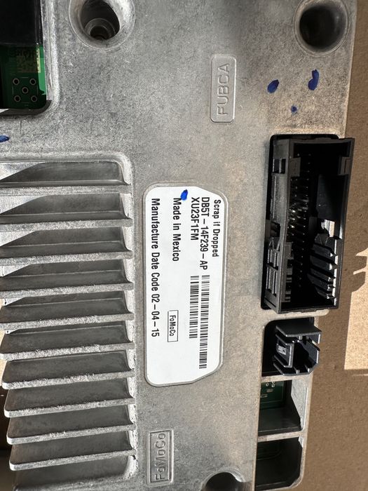 Магнітола, магнітофон штатний, форд, Ford explorer, fusion