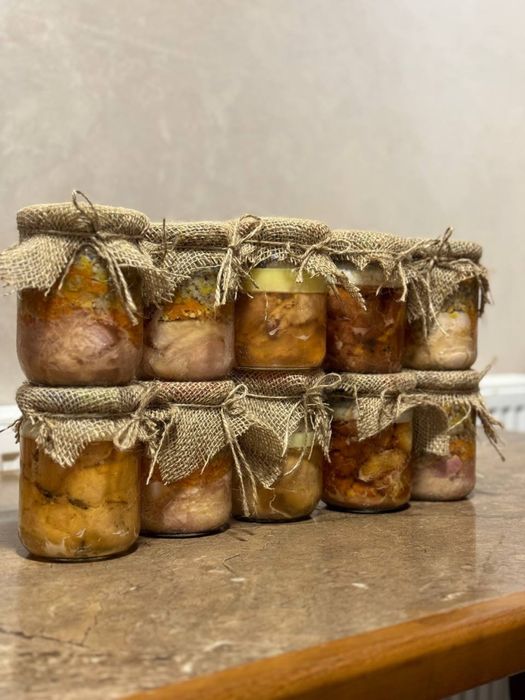 Тушонка Яловичина Свинина Курка Каши Домашня тушенка