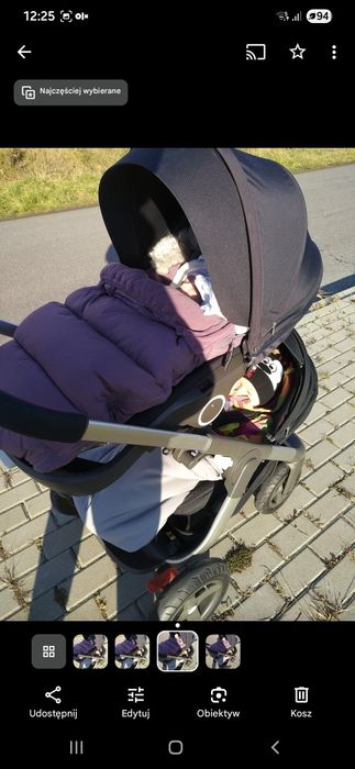 Wózek stokke cały zestaw dla bliźniaków - rok po roku lub dla jednego