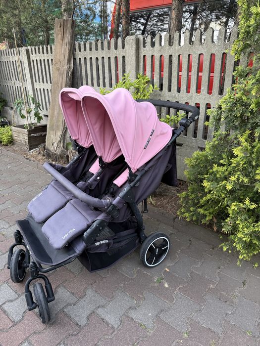 Wózek blizniaczy Baby Monsters Easy Twin cupcake