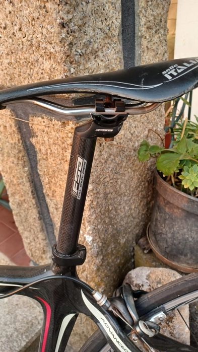 Bicicleta estrada carbono Vektor