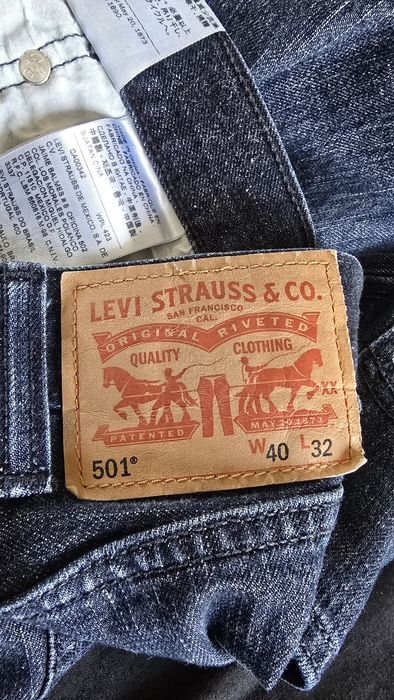 Чоловічі джинси Levi's 501 Original Fit. 40/32