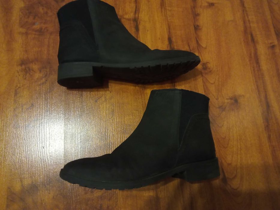 Botki sztyblety damskie skórzane Venezia rozm.39