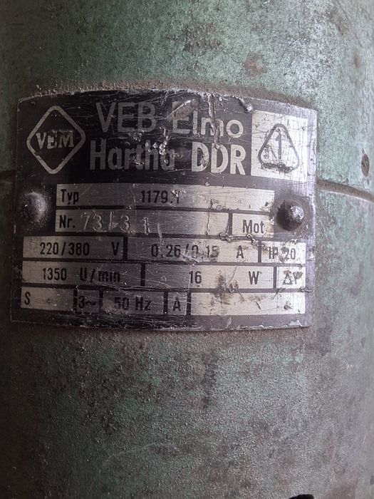 Silnik VEB / VEM  400V, 16W